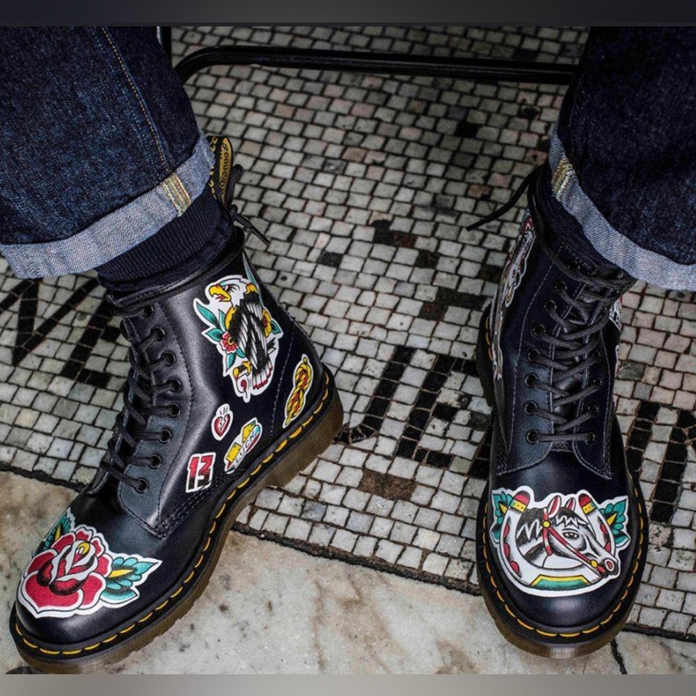 Dr. Martens x Chris Lambert 1460 Tattoo